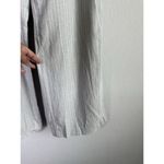 Cato Women’s Gray Linen Blend High Rise Dress Pants Size 16 Petite Stripes NEW Photo 4