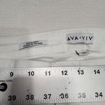 Ava & Viv  Women's mid rise skinny fitted hip & thighs size 26 W50''x L41'' Photo 6