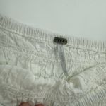 Young Fabulous and Broke Linen Blend Puff Sleeve Top Smocked Size Medium Boho Photo 3