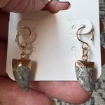 Handmade Genuine Agate Gemstone Earrings Boutique Artisan Design | 14k Gold Filled Ear W Photo 0