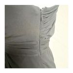 White House | Black Market Black Cocktail Party Maxi Dress Size 4 Cross Back Photo 9