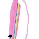 CK Bradley Barbiecore striped Preppy belt with silver D Photo 1