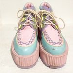 Dolls Kill Strange Cvlt Size 10 Pastel Pink Super Kreep Platforms Sneakers Punk Photo 1