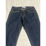 Cello Jeans Women's Juniors Size 1 Dark Blue Skinny Straight Low Rise Denim Pant Photo 1