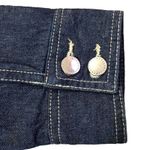 Turtle Bay New York Jean Jacket Womens L Used *Stain on Cuff Size L Photo 12