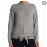 WAYF Light Grey Bow Soft Sweater Size Medium NEW Photo 0