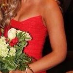 Michael Costello Revolve x  Red Mini Dress Photo 1