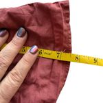 Anthropologie By  Ruffled Crop Crimson Top Size Small Bohemian Hippie Festival Photo 9