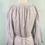 Lucky Brand  Women's Grey Striped Shirt Dress Size M NWT Photo 2