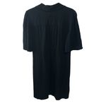 Ba&sh Peyton Collared Mini Dress in Black Size Small Quiet Luxury Gently Used Photo 6