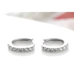 Boutique Huggie Hoop Earrings | 925 Sterling‎ Silver Photo 2