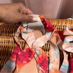Anthropologie Jasper & Jeera Watercolor Tie-Up Sandals Photo 2
