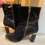 Michael Kors Black heeled booties size 6.5 Photo 4