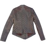 ABS Allen Schwartz NWT ABS by Allen Schwartz gorgeous rustic embroidered faux leather jacket. Sz M  Photo 6