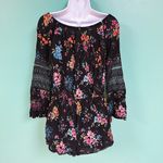 Wall Flower Floral Long Sleeve Romper Photo 5