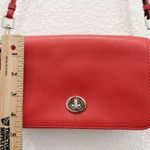 Coach 19914 Legacy Penny Carnelian Orange Red-Orange Turnlock Crossbody Bag Photo 9