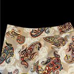 Melissa Paige Bohemian Paisley Mid Rise Stretch Pull On Pants Leggings Photo 3