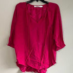 Marie Oliver  pink blouse xs Photo 0