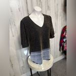 Collection B Black and gold blouse Black Size M Photo 1