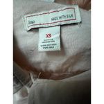 Gap  Women's Button Up Shirt XS Light Pink Cotton Silk Blend Photo 2