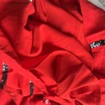 Diesel NWOT  Women's Knee length Dress L Sequin Red Tank Dress Photo 11