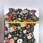 NWOT 💖Warm Black Floral Mini Dress Red Photo 5