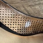 Arturo Chiang  Black White Leather High Heels Shoes Women’s Size 8.5 Open Toe Photo 13