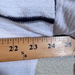 Habitat  White Black Striped Cotton Slouchy Blouse Womens S Lagenlook Oversized Photo 3