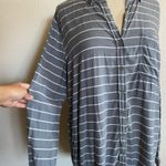 Beach Lunch Lounge Striped Button Down Photo 2