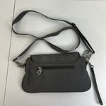 Baggallini Baggalini Monaco Clutch Purse Convertible Travel Crossbody Bag Gray Purse Photo 4