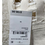 Good American  Womens Jeans Size 10 Good 90s Laser‎ Cutout Jean Straight L… Photo 2