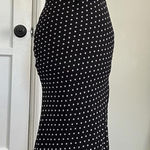 Princess Polly  Black White Polka Dot Maxi Dress Spaghetti Strap Slip Y2K Sz US 2 Photo 0