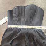 Women’s Black Strapless Short Chiffon Homecoming Party Dress Size S (4) NWT Photo 9