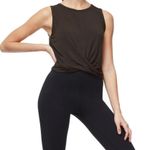 Good American NWT  THE KNOT A QUITTER TANK in Olive Photo 3