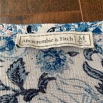 Abercrombie & Fitch Blue Floral Top Photo 2