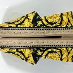 Versace NWB Barocco Print Espadrille 37.5EU in Nero Photo 11