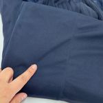 Adrianna Papell  Dress Womens Size 10 Blue Lace Embellished Sleeve Gown Formal Photo 16