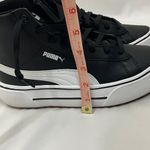 Puma Black and White Platform High-Top Sneakers Women’s Size 8.5 Photo 5