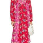💕SPELL & THE GYPSY💕 Solstice Boho Midi Dress ~ Salsa Rose Large Red Photo 0