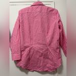 Ralph Lauren Slim Fit Gingham Pink Poplin Shirt Sz Large fits like medium Photo 6