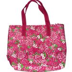 Lilly Pulitzer  Pink Flower Insulated Tote Bag cooler with matching bottle opener Photo 0