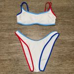 Wild Fable NWOT Red, White, & Blue Bikini Set - Small Top - Medium Bottoms Photo 1