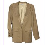 Reformation  major blazer khaki tan brown small Photo 1