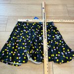 Adidas NWT  Floral Airplane Travel Ruffle Skirt Mini All Over Print Size M Photo 3