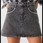 Stradivarius  Denim stud skirt Photo 0