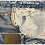 American Eagle  Highest Rise 90s Boyfriend Jeans Womens Size 10~Distressed Plaid Photo 7