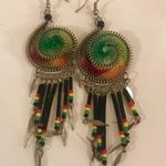Rasta Earrings NEW. Photo 0
