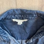 Lovestitch Women’s Blue Chambray Button Down Size L Photo 2