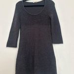 Anthropologie Moth Alpaca Blend Blue Sweater Mini Dress Photo 0