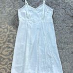 Vintage Barbizon Collette Satin & Lace Nightgown Slip Dress White 20 Size undefined Photo 0